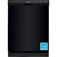 Frigidaire *FFCD2413UB 24 in. Built-In Front Control Tall Tub Dishwasher in Black, 60 dBA