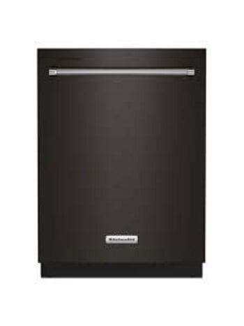 Kitchenaid *KDTE304RBS KitchenAid 24-in Front Control Built-in Dishwasher With Third Rack ( Black Stainless Steel ) , 41-Decibel Quietest Sound Level