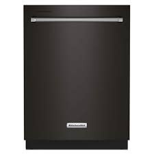 Kitchenaid *KDTE304RBS KitchenAid 24-in Front Control Built-in Dishwasher With Third Rack ( Black Stainless Steel ) , 41-Decibel Quietest Sound Level