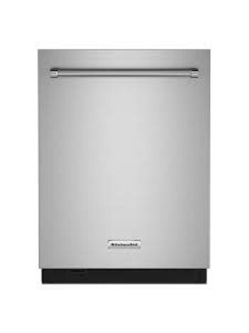 Kitchenaid *KDTM804KPS KitchenAid 24 in. PrintShield Stainless Steel Top Control Built-In Tall Tub Dishwasher with Stainless Steel Tub, 44 dBA