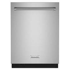 Kitchenaid *KDTM804KPS KitchenAid 24 in. PrintShield Stainless Steel Top Control Built-In Tall Tub Dishwasher with Stainless Steel Tub, 44 dBA