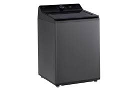 LG *WT8205CL  LG 4.8 cu.ft. SMART Top Load Washer in Platinum Black with 4-way Agitator, Easy Unload and AI Sensing