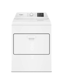 Whirlpool *WED4107SW Whirlpool 7.0 cu. ft. Vented Front Load Electric Dryer in White with Adaptive Dry