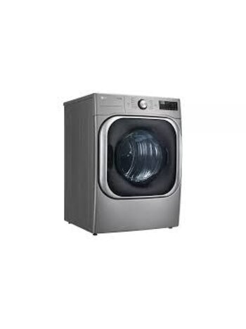 LG *DLGX8981V  LG 9.0 cu. ft. Vented SMART Stackable Gas Dryer in Black Steel with TurboSteam and Sensor Dry Technology