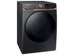 Samsung *DVE50BG8300V Samsung 7.5-cu ft Stackable Vented Electric Dryer with Steam Cycle ( Brushed Black )