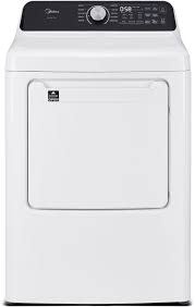 Midea ***MLTE45N4BWW (NiB) Midea 7 cu. ft. Smart Electric Tumble Dryer with Sensor Dry