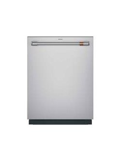 CAFE *CDT858P2VS1 Cafe 24-in Top Control Built-in Dishwasher ( Stainless Steel with Brushed Stainless Handles ) With Third Rack, Dual Convection Ultra Dry , 44-Decibel
