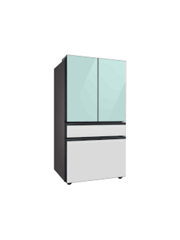 Samsung ***RF29BB86004M (NiB) Bespoke 29 cu. ft 4-Door French Door Refrigerator with Beverage Center - Morning Blue Glass