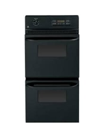 GE *JRP28BJBB GE 24 inch Double Electric Wall Oven Self-cleaning ( Black )