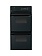 GE *JRP28BJBB GE 24 inch Double Electric Wall Oven Self-cleaning ( Black )