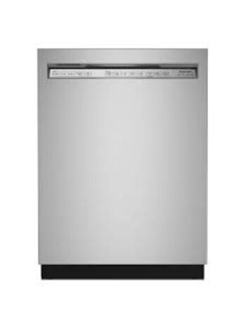 Kitchenaid *KDFE304RPS KitchenAid 24-in Front Control Built-in Dishwasher ( PrintShield Stainless Steel ) With Third Rack, ProWash, Sani Rinse , 41-Decibel