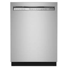Kitchenaid *KDFE304RPS KitchenAid 24-in Front Control Built-in Dishwasher ( PrintShield Stainless Steel ) With Third Rack, ProWash, Sani Rinse , 41-Decibel