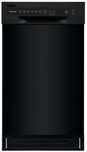 Frigidaire *FFBD1831UB  Frigidaire 18 in. Black Front Control Built-In Tall Tub Dishwasher with Stainless Steel Tub, ENERGY STAR, 52 dBA