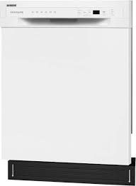 Frigidaire *FFBD2420UW Frigidaire 24 in. White Front Control Tall Tub Dishwasher with Stainless Steel Tub, 52 dBA