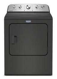 Maytag *MED5605RU Maytag 7.0 cu. ft. vented Top Load Electric Dryer in Volcano Black with Pet Pro Option