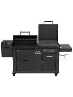 Blackstone *Blackstone 2022 Blackstone Pellet Grill & Omnivore Griddle Combo Smart Compatible 2-Burner Gas and Pellet Flat Top Grill