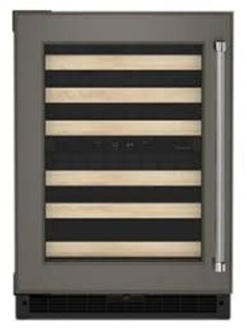 Kitchenaid *KUWL214KPA KitchenAid 23.88-in W 46 -Bottles Panel Ready Dual Zone Cooling Built-in Indoor Wine Cooler