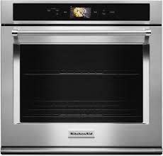 Kitchenaid *KOSE900HSS KitchenAid 30 in. Single Electric Smart Wall Oven with Powered Attachments in Stainless Steel