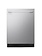 LG *LDNTH753S LG - FlushFit 24" Top Control Smart Built-In Tub Dishwasher with 3rd Rack, 1 Hour Wash & Dry Cycle and 42dBA - Stainless Steel