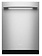 Kitchenaid *KDTS624SPS KitchenAid 24-in Top Control Built-in Dishwasher ( PrintShield Stainless ) With Third Rack, Express Wash, ProWash , 44-Decibel