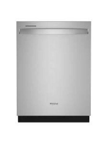 Whirlpool *WDTS7024RZ Whirlpool 24 in. Built-In Tall Tub Dishwasher in Fingerprint Resistant Stainless Steel with 3rd Rack