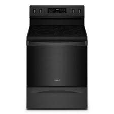Whirlpool *WFE550S0LB Whirlpool 30 in. 5.3 cu. ft. 5 Burner Element Electric Range in Black