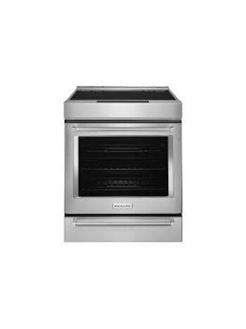 Kitchenaid *KSIS730PSS  KitchenAid 30-Inch 4 Burner Element Induction Slide-In Convection Range with Air Fry