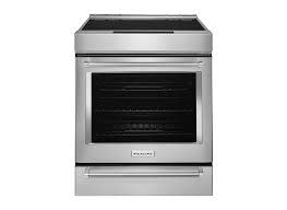Kitchenaid *KSIS730PSS  KitchenAid 30-Inch 4 Burner Element Induction Slide-In Convection Range with Air Fry