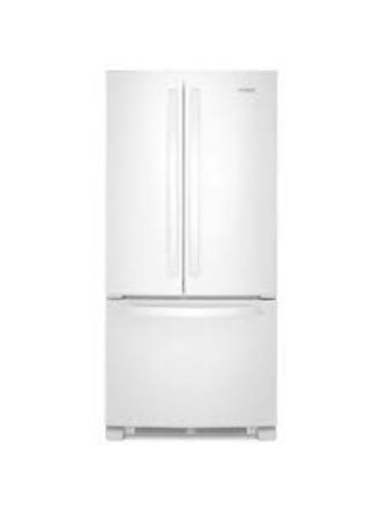 Whirlpool *WRFF5333PW Whirlpool 33 in. 22 cu. ft. Standard Depth French Door Refrigerator in White