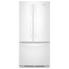 Whirlpool *WRFF5333PW Whirlpool 33 in. 22 cu. ft. Standard Depth French Door Refrigerator in White