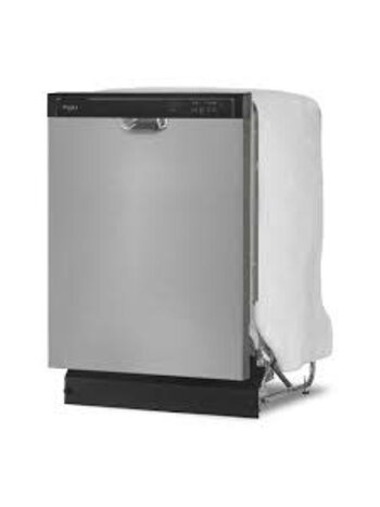Whirlpool *WDF332PAMS Whirlpool 24 in. Front Built-In Tall Tub Dishwasher in Stainless Steel with 3-Cycles 59 dBA