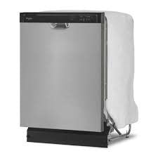 Whirlpool *WDF332PAMS Whirlpool 24 in. Front Built-In Tall Tub Dishwasher in Stainless Steel with 3-Cycles 59 dBA