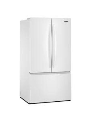 Whirlpool *WRFF3136SW Whirlpool Standard-Depth 30.52-cu ft 3 -Door 36-in Wide French Door Refrigerator with Ice Maker ( White ) ENERGY STAR Certified