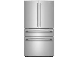 Kitchenaid *KRMF336SPS KitchenAid Standard-Depth 29.51-cu ft 4 -Door 36-in Wide ( PrintShield Stainless ) ENERGY STAR Certified