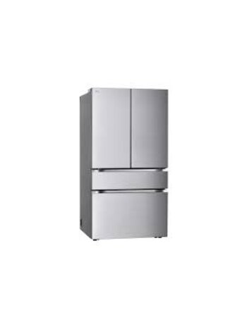 LG *LF26C8210S LG Counter-Depth 25.5-cu ft 4 -Door 36-in Wide with Ice Maker ( PrintProof Stainless Steel ) ENERGY STAR Certified