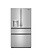 Whirlpool *WRMF3636SZ Whirlpool 36 in. 24.5 cu. ft. Standard Depth French Door Refrigerator in Fingerprint Resistant Stainless Steel