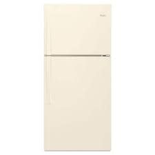 Whilrpool *WRT519SZDT Whirlpool 19.1-cu ft Standard-Depth 30-in Wide Top-Freezer Refrigerator ( Biscuit )