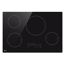 LG *CBIH3013BE LG 30 in. 4 Burner Element Induction Cooktop in Black with Power Element and SmoothTouch Controls