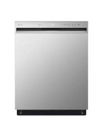 LG *LDNFC33LS LG 24-in Front Control Built-in Dishwasher ( Printproof Stainless Steel ) With Third Rack, Flush Fit Install and AutoVent Dry , 48-Decibel