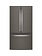 GE *GNE27JMMES GE 27 cu. ft. French Door Refrigerator in Slate with Internal Dispenser, Fingerprint Resistant,ENERGY STAR