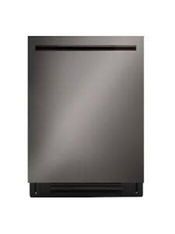 LG *LDNPM545D LG FlushFit 24-in Top Control Built-in Dishwasher ( Black Stainless Steel ) With Third Rack, SteamAssist , 46-Decibel