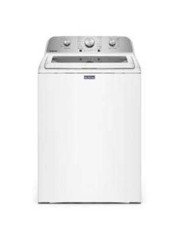 Maytag *MTW5205TW Maytag High Efficiency Agitator Large ( 4.7-cu ft ) Top-Load Washer ( White )