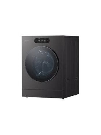 LG *WM9901HBA LG SIGNATURE 5.8 cu. ft. Mega Capacity Stackable Smart Front Load Washer in Brushed Black Steel with ezDispense