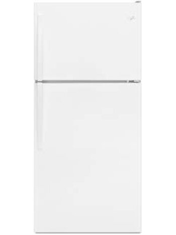 Whirlpool *WRT148FZDW Whirlpool 18.2-cu ft Standard-Depth 30-in Wide Top-Freezer Refrigerator ( White ) ENERGY STAR Certified