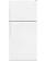 Whirlpool *WRT148FZDW Whirlpool 18.2-cu ft Standard-Depth 30-in Wide Top-Freezer Refrigerator ( White ) ENERGY STAR Certified