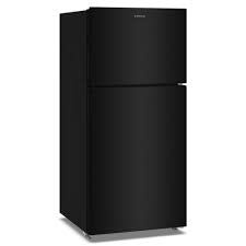 Amana *ARTX2419SB Amana 19.3-cu ft Standard-Depth 30-in Wide Top-Freezer Refrigerator ( Black ) Garage Ready ENERGY STAR Certified