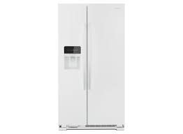 Amana *ASI2575GRW Amana 24.6 cu. ft. Side by Side Refrigerator with Dual Pad External Ice and Water Dispenser in White