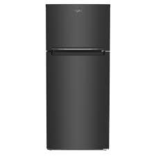 Whirlpool *WRTX5028PB Whirlpool 16.3-cu ft Counter-Depth 28-in Wide Top-Freezer Refrigerator ( Black )
