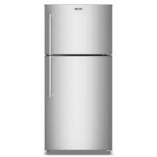 Maytag *MRTX5119SZ Maytag 19.3-cu ft Standard-Depth 30-in Wide Top-Freezer Refrigerator ( Fingerprint-Resistant Stainless Finish ) Garage Ready
