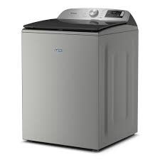 Maytag *MTW6205RR Maytag High Efficiency Agitator Extra Large ( 5.2-cu ft ) Top-Load Washer ( Classic Silver )
